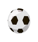 Icône De Ballon De Football En Style Cartoon Sur Fond Blanc Clip Art Libres  De Droits , Svg , Vecteurs Et Illustration. Image 54058684.